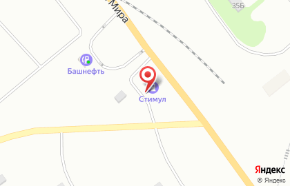 АЗС в Оренбурге на карте