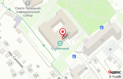Центр культурного развития Солнечный на карте