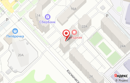 Магазин зоотоваров Petshop.ru на Космической улице на карте
