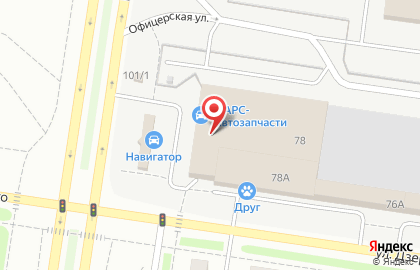 ООО ВС Авто на улице Дзержинского на карте