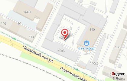 Производственно-торговая компания Унион на Первомайской улице на карте