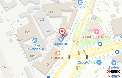Столовая Столоffка на Заводской улице на карте