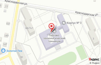 Избирательный участок №332 в Правобережном районе на карте