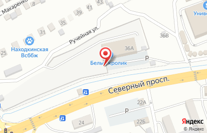 Производственная компания Алмаз на Ручейной улице на карте
