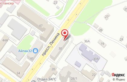 Агентство недвижимости Глобус 32 на карте