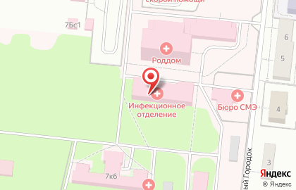 Ступинская центральная районная клиническая больница на улице Чайковского на карте