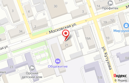 Управление ФСБ России по г. Орску на карте