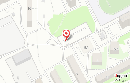 Автостоянка в Кургане на карте