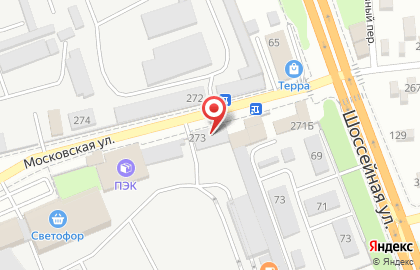 СТО Техосмотр на Московской улице на карте