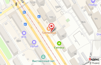 Музыкальный магазин Мелодия в Октябрьском районе на карте