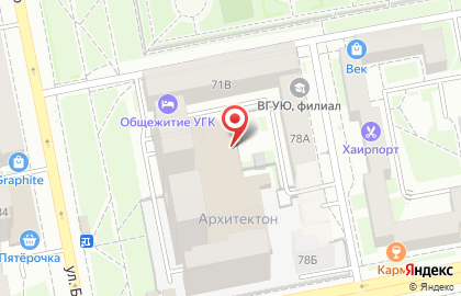 Артикул на улице Белинского на карте