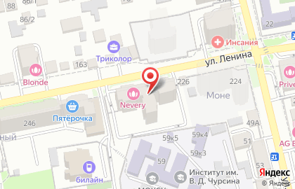 Детский клуб Бакалаврик на улице Ленина на карте