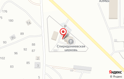 Церковь во имя святителя Спиридона Тримифунтского на карте
