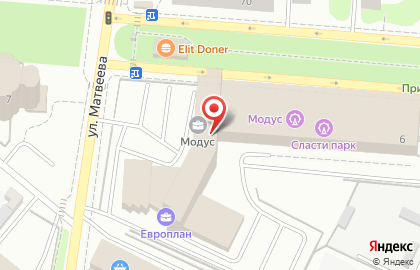 Компания Эвотор на улице Ломоносова в Советском районе на карте