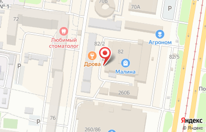 Магазин ZooМир в Ленинском районе на карте