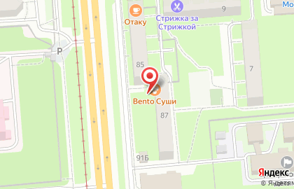 Служба доставки суши Авто Bento на карте