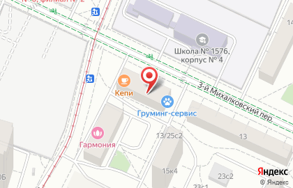 Автошкола Mclaren в 3-м Михалковском проезде на карте