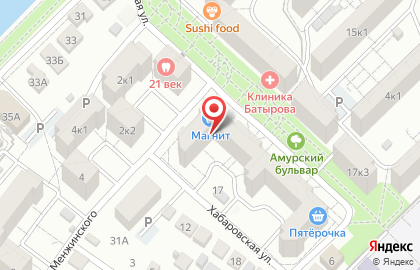 Прованс на улице Менжинского на карте