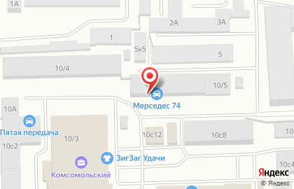 Центр ремонта генераторов и стартеров Бендикс на Комсомольском проспекте на карте