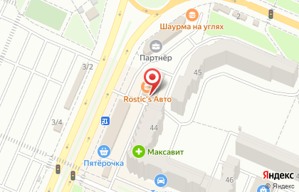 Ресторан быстрого питания KFC на Московском микрорайоне на карте