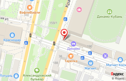 Киоск фастфудной продукции Лаваш Town на Красной улице на карте