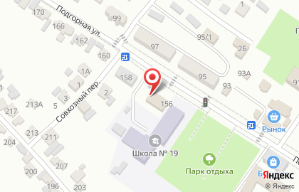 Банкомат СберБанк на Подгорной улице на карте