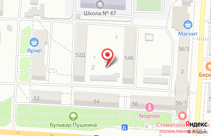 Интернет-магазин сантехники 100unitazov.ru на улице Пушкина на карте