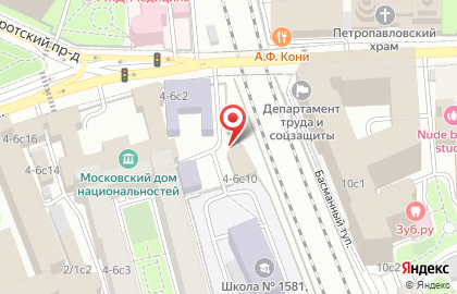 Mirra, ЗАО Мирра-М на Красных воротах на карте