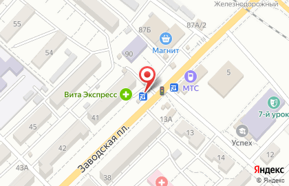 Астраханские деликатесы на Заводской улице на карте