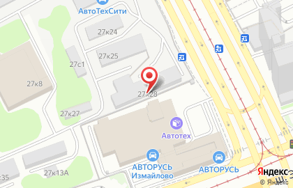 Техцентр АМЛ на шоссе Энтузиастов на карте