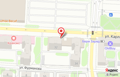 Суши Даром на улице Карла Маркса на карте