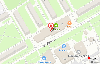 Компьютерный супермаркет Никс в Новомичуринске на карте