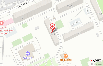 Городская библиотека, филиал на карте