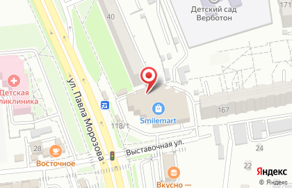 DNS на улице Морозова Павла Леонтьевича на карте