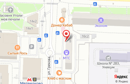 Банкомат МКБ в Москве на карте