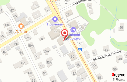 Клуб любителей кошек Баст в Центральном районе на карте