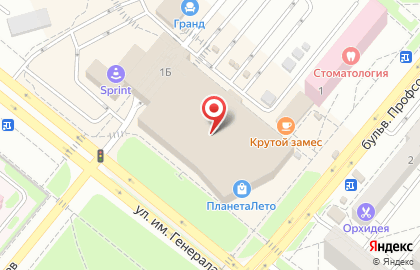Семейно-развлекательный центр Crazy Park в Волгограде на карте