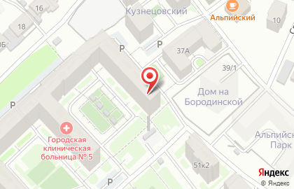 Детский сад №150 на улице Испытателей на карте