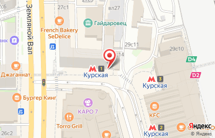 Банк Москвы Отделение Курское на карте