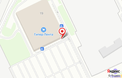 Служба доставки пиццы La pizza на Хлебозаводской улице на карте