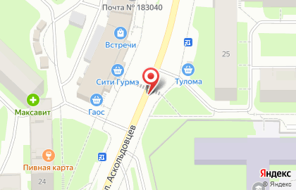 Тонар хлебобулочных изделий на карте