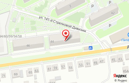 Супермаркет Красное & Белое в Нововоронеже на карте
