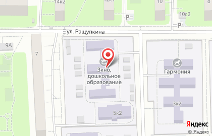 Западный комплекс непрерывного образования на улице Ращупкина на карте