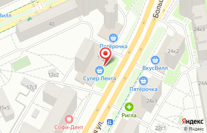 Банкомат Райффайзенбанк на метро Коптево на карте