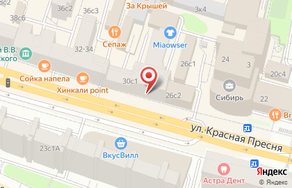 Цветочная база в Москве на карте