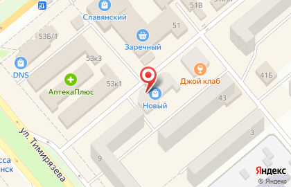 Торговый центр Новый на Абаканской улице на карте