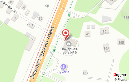 1 Пожарно-спасательный отряд ФПС ГПС Главного управления МЧС России по Алтайскому краю 9 Пожарно-спасательная часть на карте