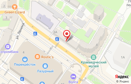 Кондитерская сеть Замок любви на улице Ленина на карте