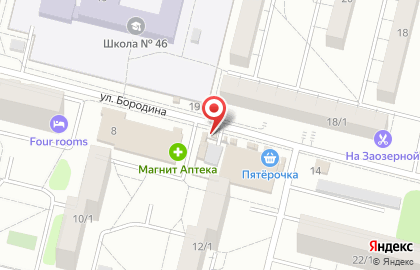 Магазин Milko-маркет в Советском районе на карте
