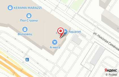 Спортивный магазин Декатлон на улице Федюнинского на карте
